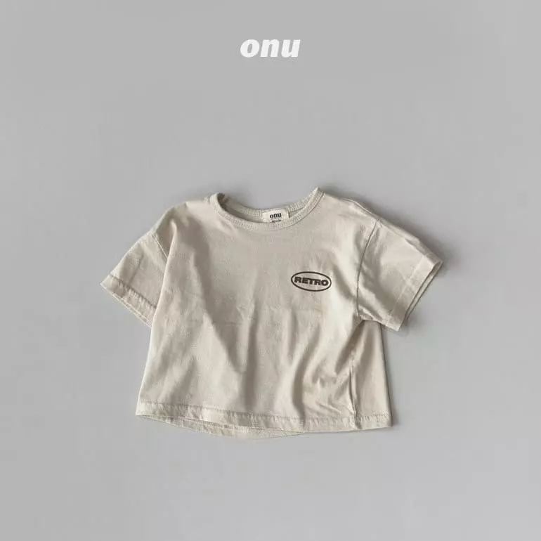 Onu - Korean Children Fashion - #kidzfashiontrend - Retro Tee - 12
