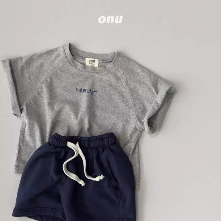 Onu - Korean Children Fashion - #kidzfashiontrend - Wave Tee - 11