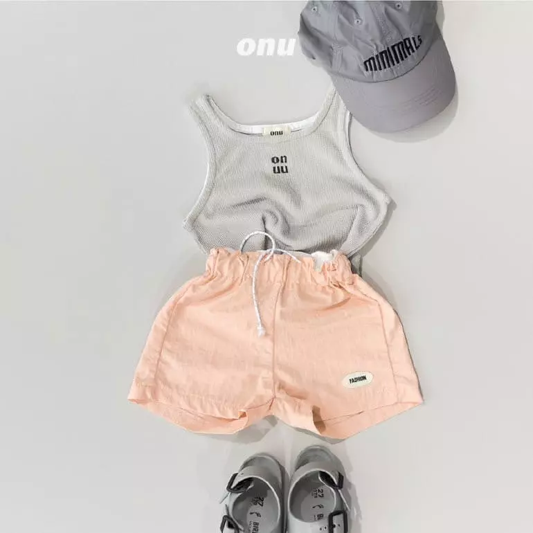 Onu - Korean Children Fashion - #littlefashionista - Waffle Sleeveless - 10