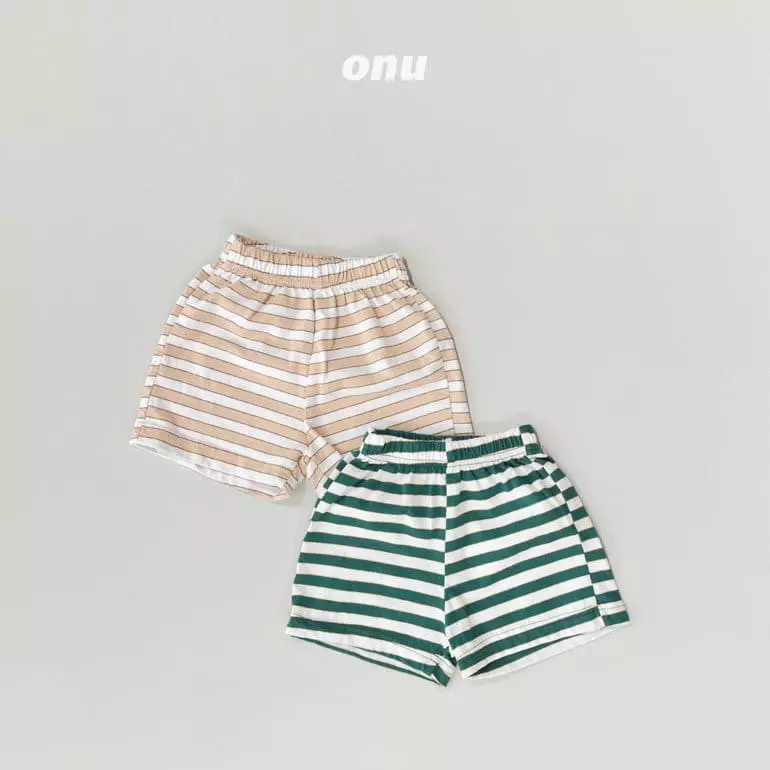 Onu - Korean Children Fashion - #magicofchildhood - Stripes Top Bottom Set - 7