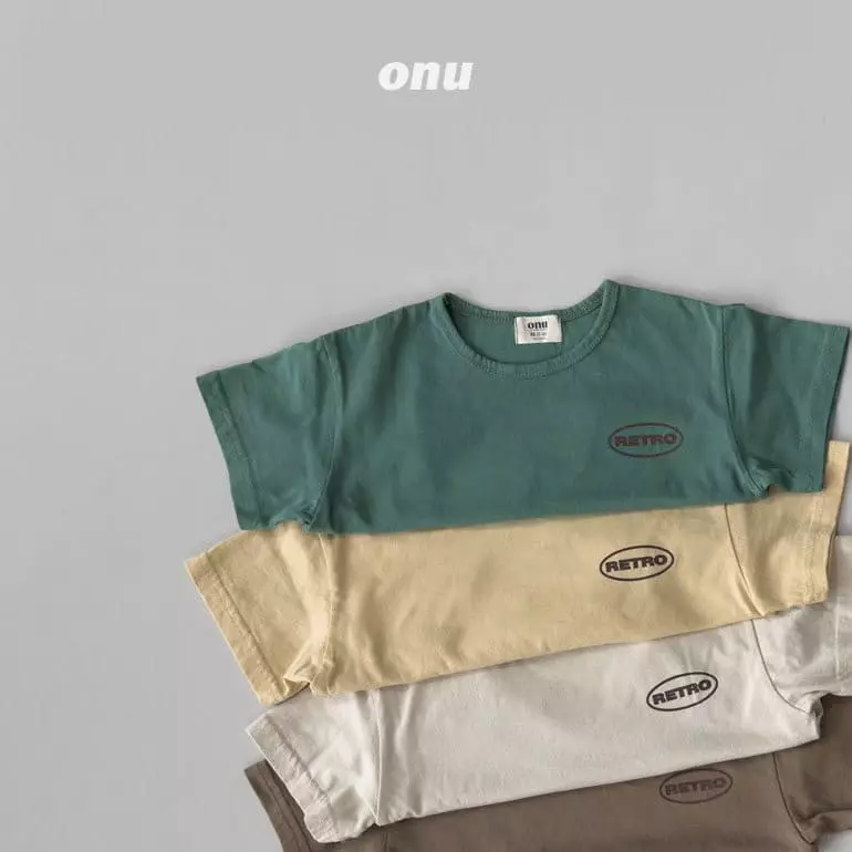 Onu - Korean Children Fashion - #magicofchildhood - Retro Tee