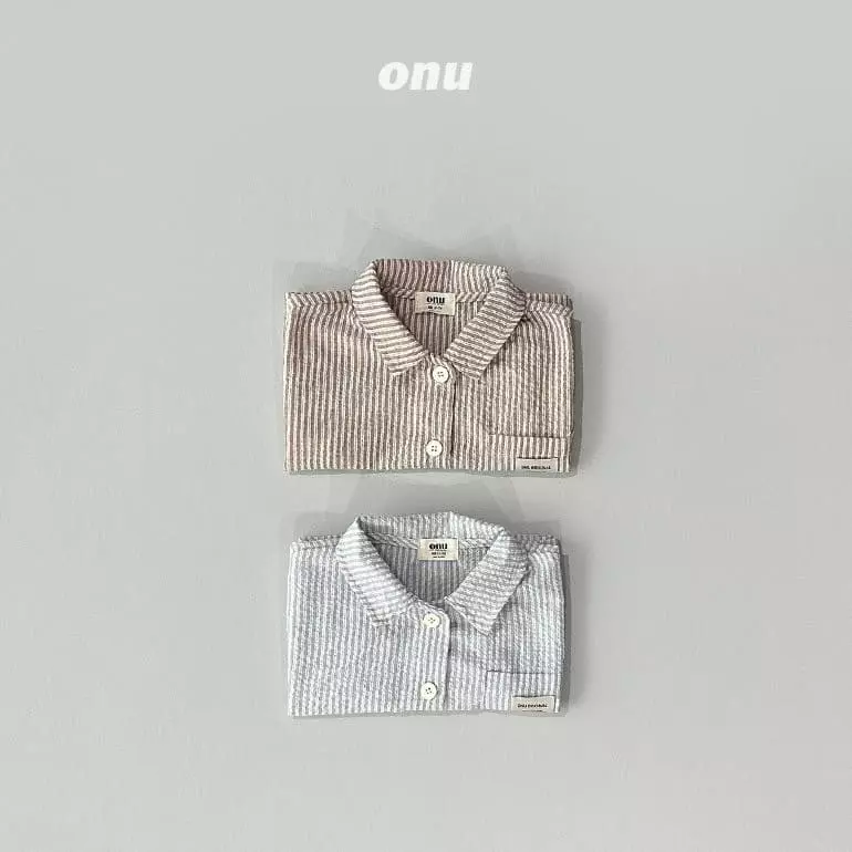 Onu - Korean Children Fashion - #magicofchildhood - Stripes Shirt - 5