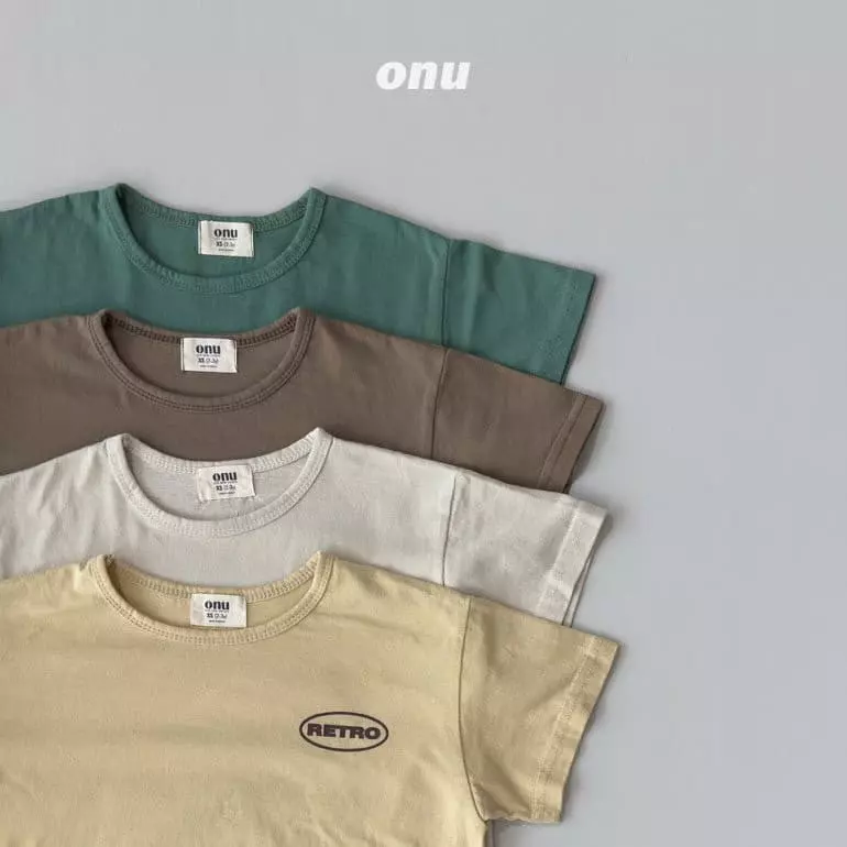 Onu - Korean Children Fashion - #prettylittlegirls - Retro Tee - 3