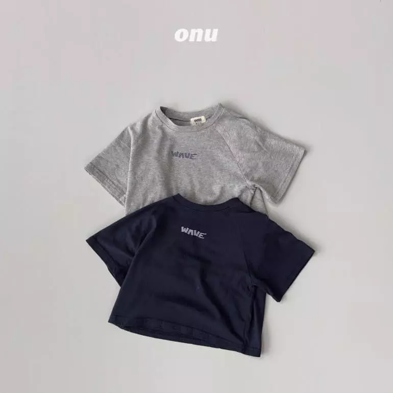 Onu - Korean Children Fashion - #prettylittlegirls - Wave Tee - 2