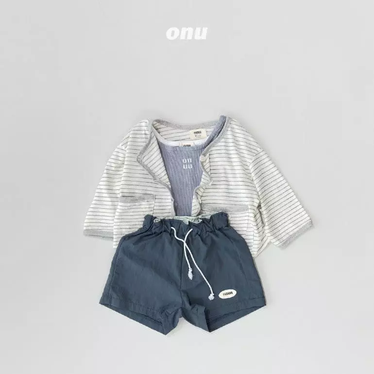 Onu - Korean Children Fashion - #todddlerfashion - Onu Marine Shorts - 6