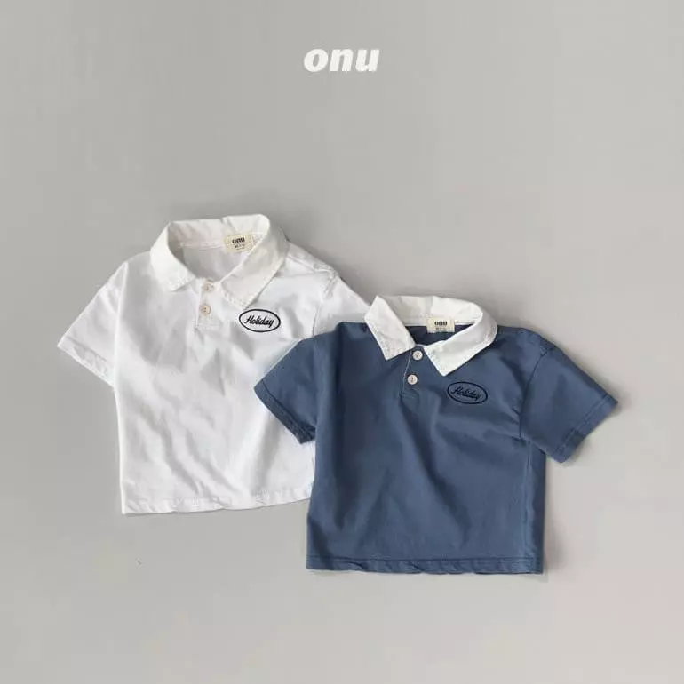 Onu - Korean Children Fashion - #toddlerclothing - Holly Day PK Tee - 2