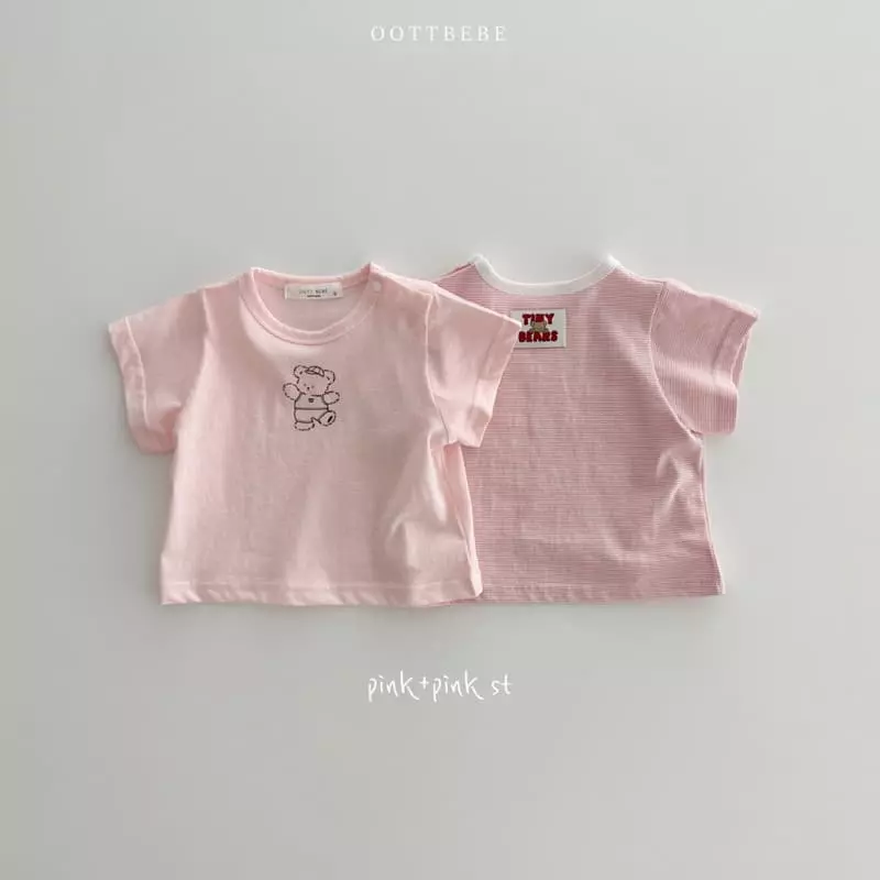 Oott Bebe - Korean Baby Fashion - #smilingbaby - Ggo Mi 1+1 Tee Baby - 4