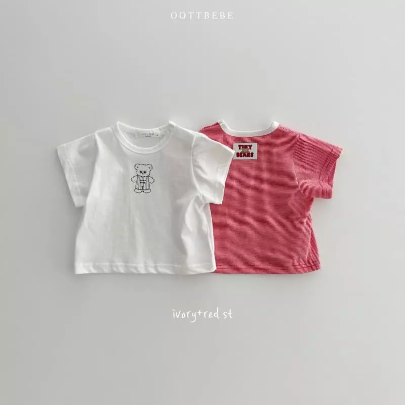 Oott Bebe - Korean Baby Fashion - #babyboutiqueclothing - Ggo Mi 1+1 Tee Baby - 5