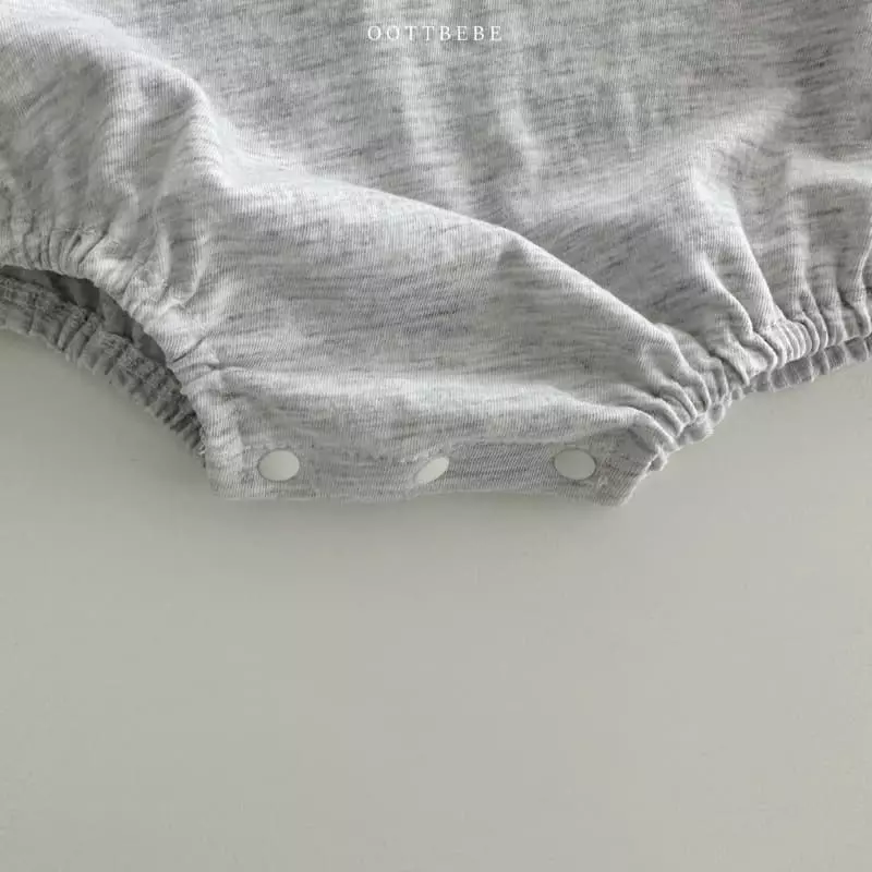 Oott Bebe - Korean Baby Fashion - #babyfashion - Lettering Bodysuit - 10
