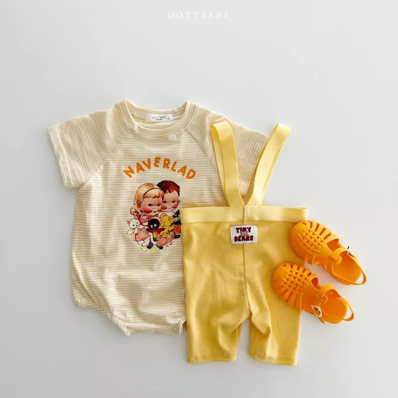Oott Bebe - Korean Baby Fashion - #babyfashion - Toto Bodysuit - 7
