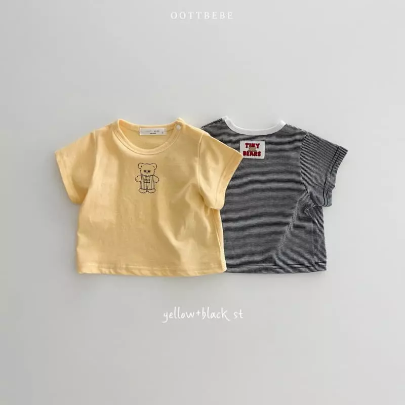 Oott Bebe - Korean Baby Fashion - #babyfashion - Ggo Mi 1+1 Tee Baby - 7