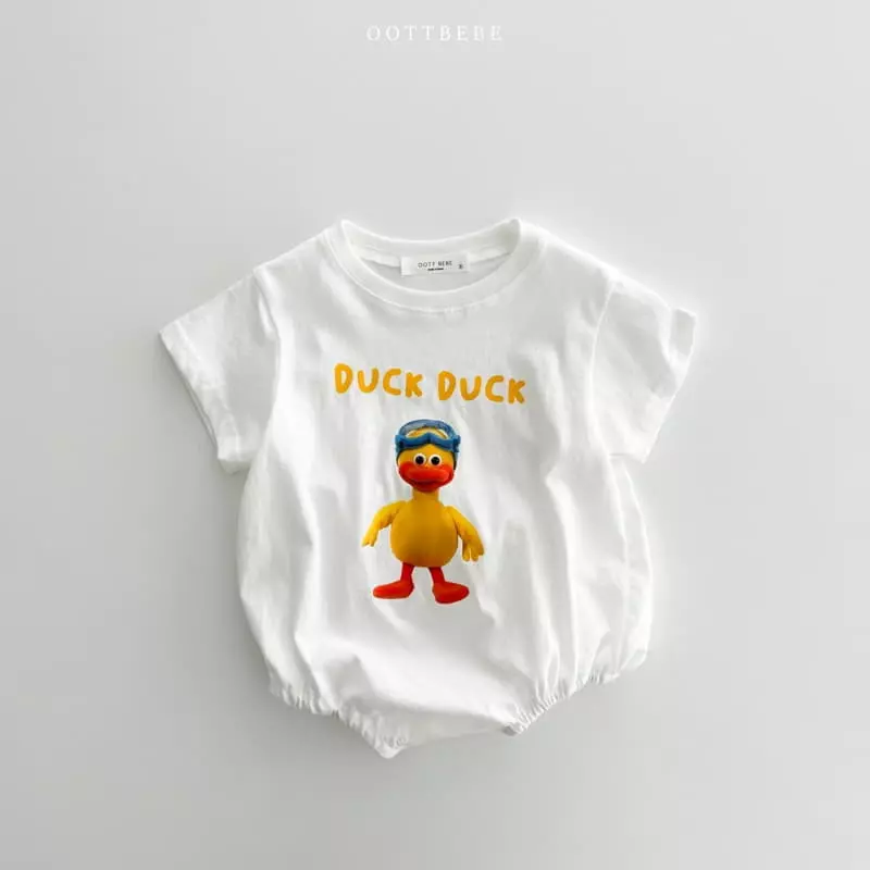 Oott Bebe - Korean Baby Fashion - #babygirlfashion - Bow Wow Bodysuit - 3