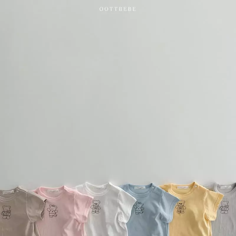 Oott Bebe - Korean Baby Fashion - #babygirlfashion - Ggo Mi 1+1 Tee Baby - 9