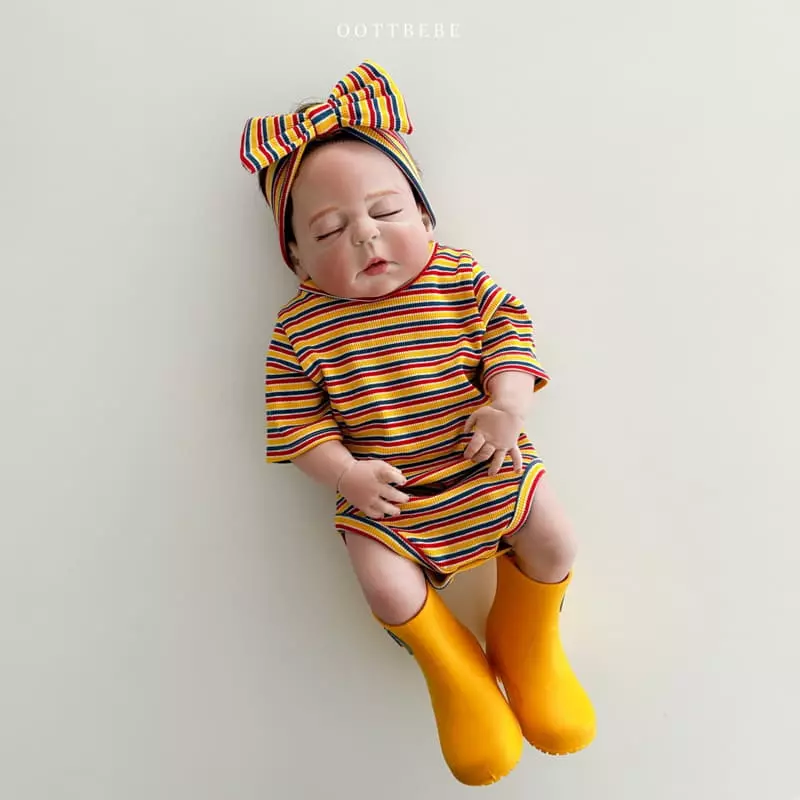 Oott Bebe - Korean Baby Fashion - #babylifestyle - Peanuts Bodysuit - 7