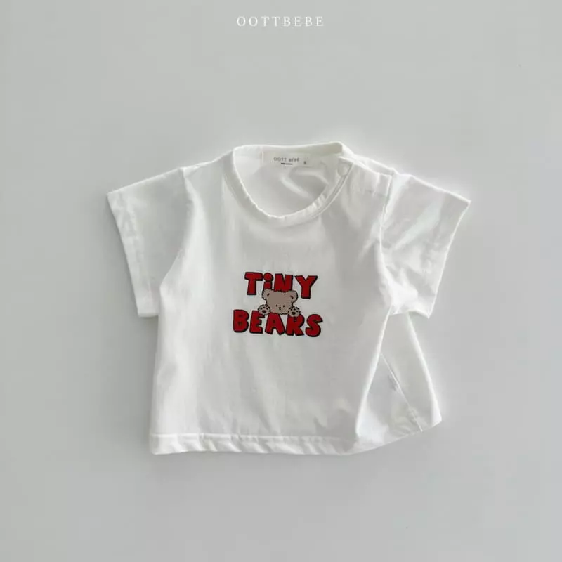 Oott Bebe - Korean Baby Fashion - #babyoninstagram - Bebe Tiny Bears Tee