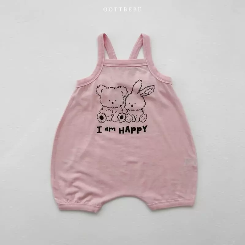 Oott Bebe - Korean Baby Fashion - #babyootd - Marlang Sleeveless Bodysuit - 4