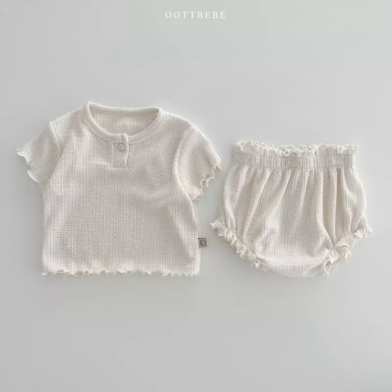 Oott Bebe - Korean Baby Fashion - #onlinebabyboutique - MD Bloomer Set - 12