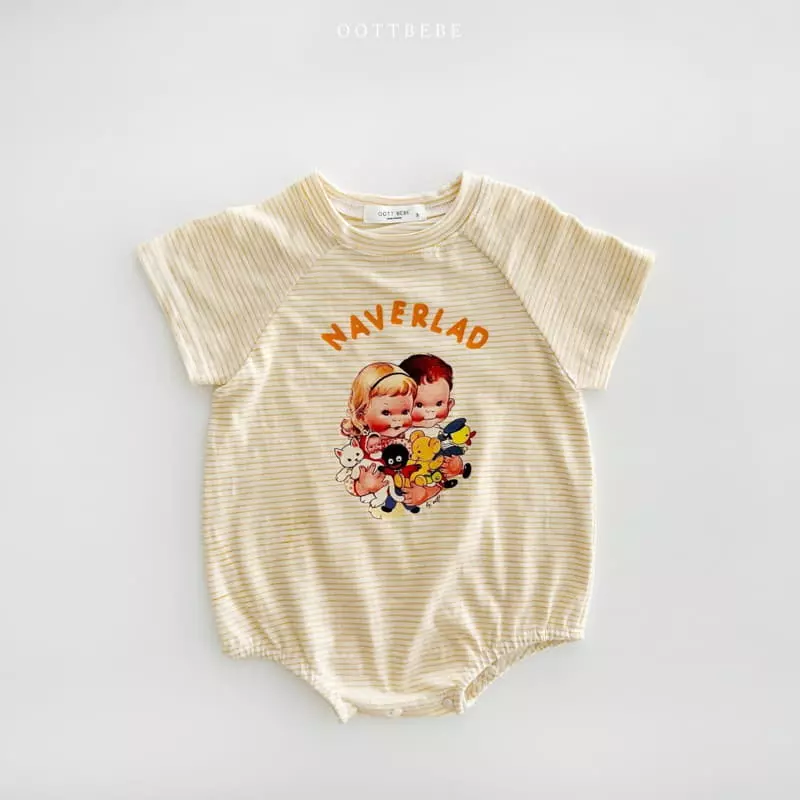 Oott Bebe - Korean Baby Fashion - #onlinebabyshop - Toto Bodysuit - 2