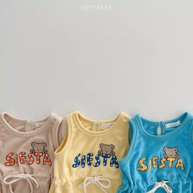 Oott Bebe - Korean Baby Fashion - #onlinebabyshop - Siesta Bebe Bodysuit - 8