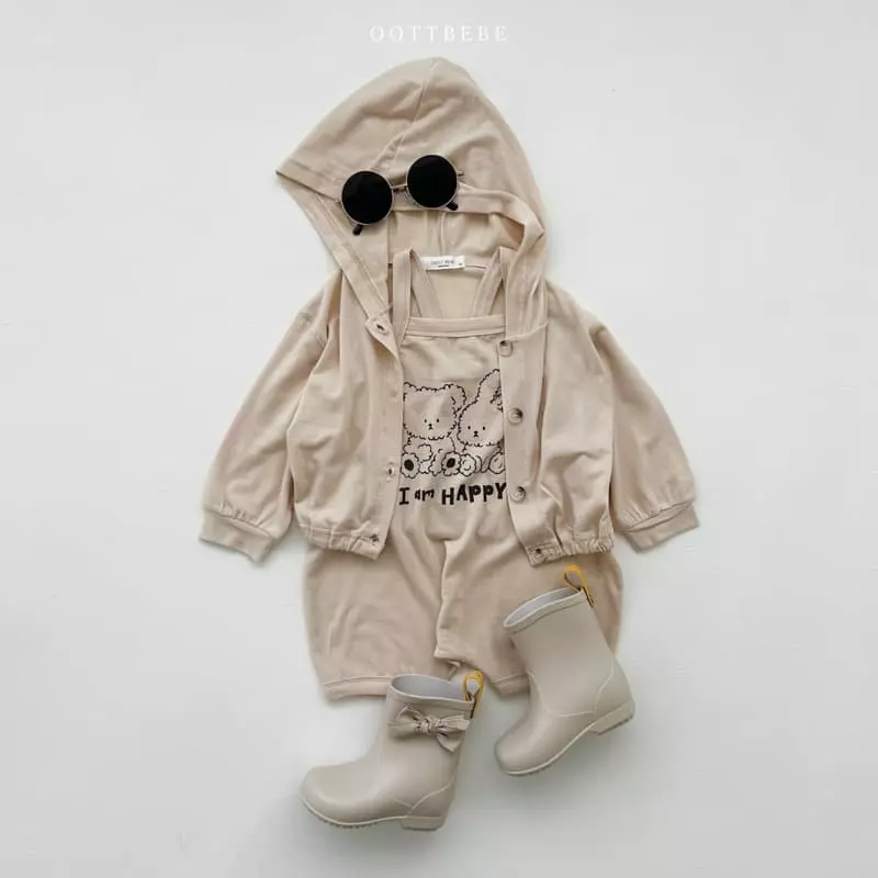 Oott Bebe - Korean Baby Fashion - #smilingbaby - Marlang Sleeveless Bodysuit - 9