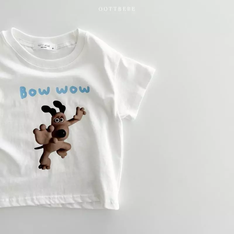 Oott Bebe - Korean Children Fashion - #Kfashion4kids - Bow Wow Tee - 7