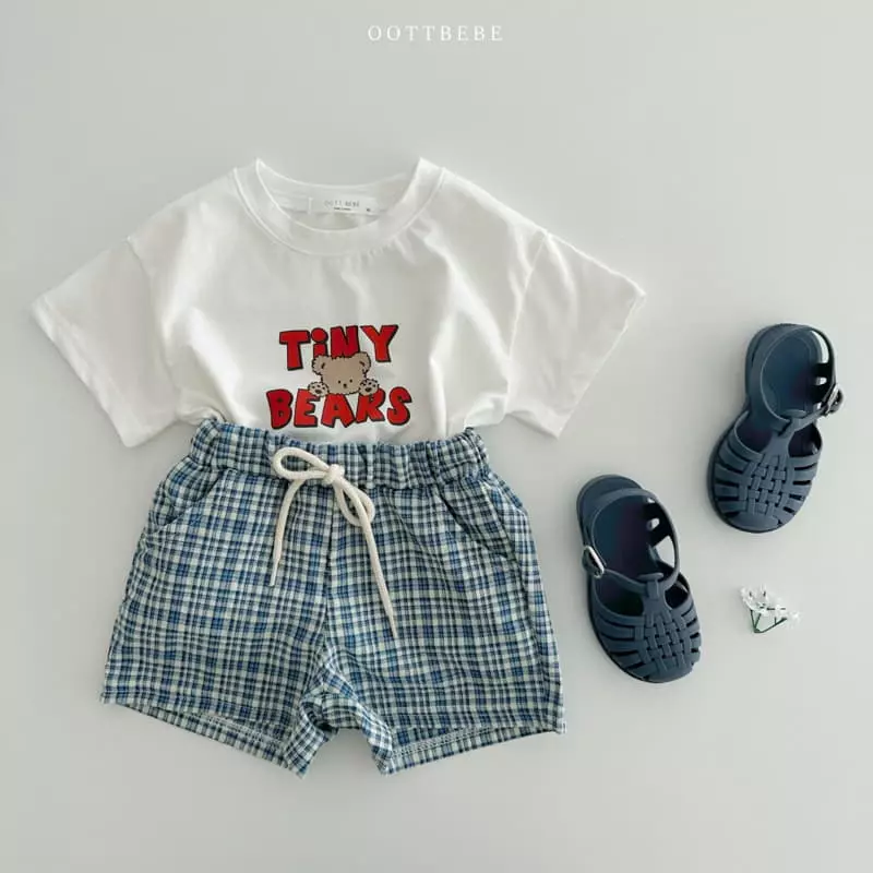 Oott Bebe - Korean Children Fashion - #childofig - Check Me Pants - 2