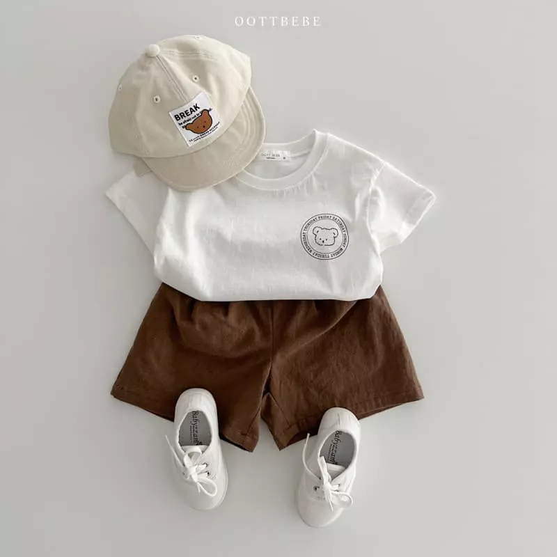 Oott Bebe - Korean Children Fashion - #childrensboutique - Lettering Tee - 6
