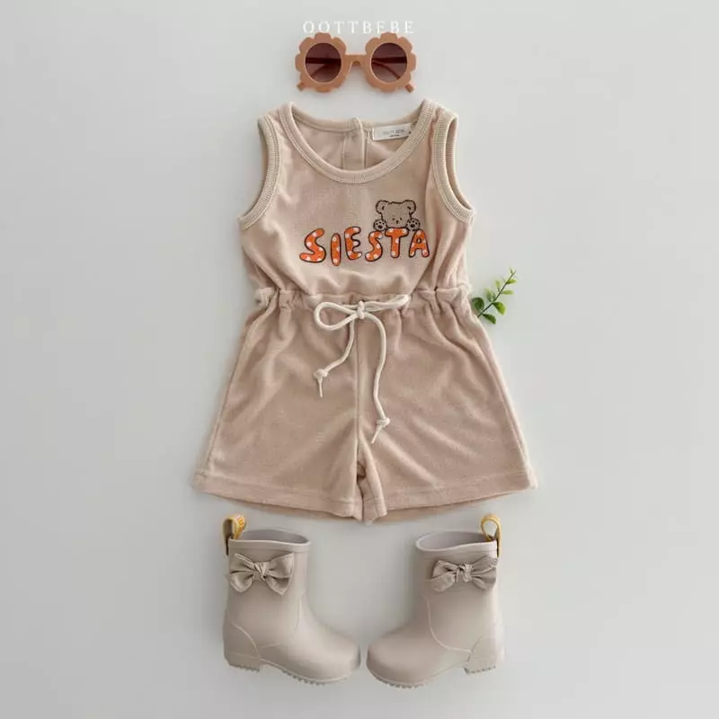 Oott Bebe - Korean Children Fashion - #childrensboutique - Siesta Jumpsuit - 10