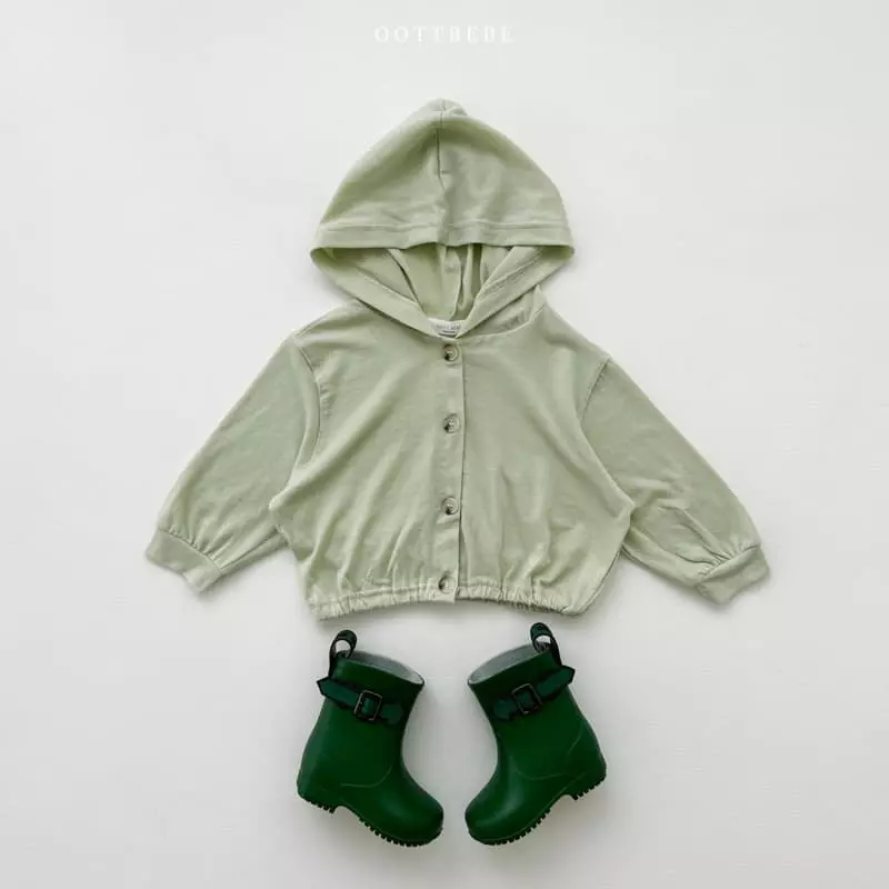 Oott Bebe - Korean Children Fashion - #designkidswear - Marlang Hoody Zip-up - 11