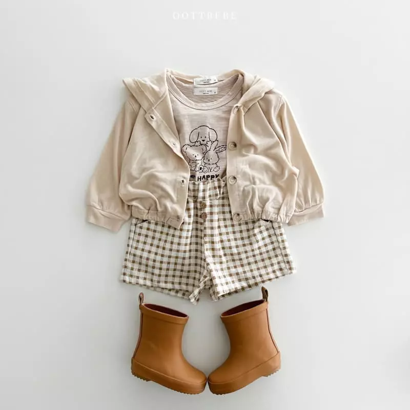 Oott Bebe - Korean Children Fashion - #designkidswear - Slub Happy Sleeveless - 9