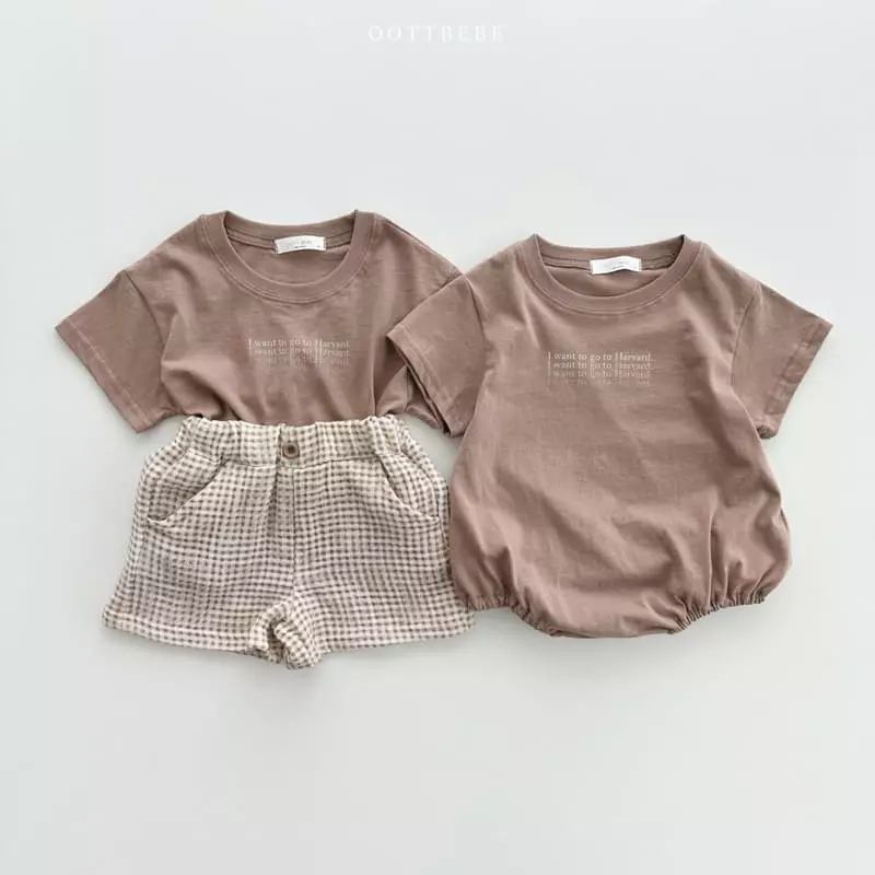 Oott Bebe - Korean Children Fashion - #fashionkids - Havard Tee - 10