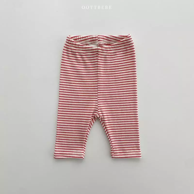 Oott Bebe - Korean Children Fashion - #kidsshorts - Ten Ten Rib Leggings - 3