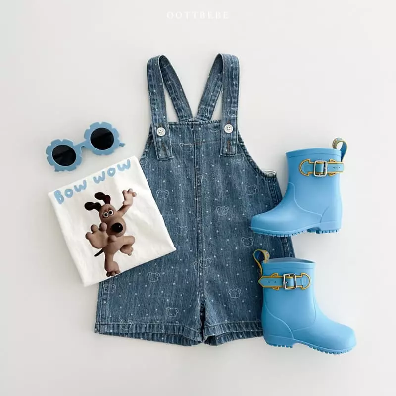 Oott Bebe - Korean Children Fashion - #kidsstore - Bow Wow Tee - 5