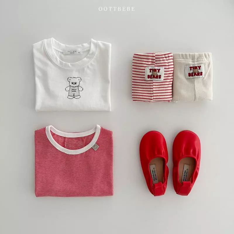Oott Bebe - Korean Children Fashion - #kidsstore - Ggo Mi 1+1 Tee Kid - 12