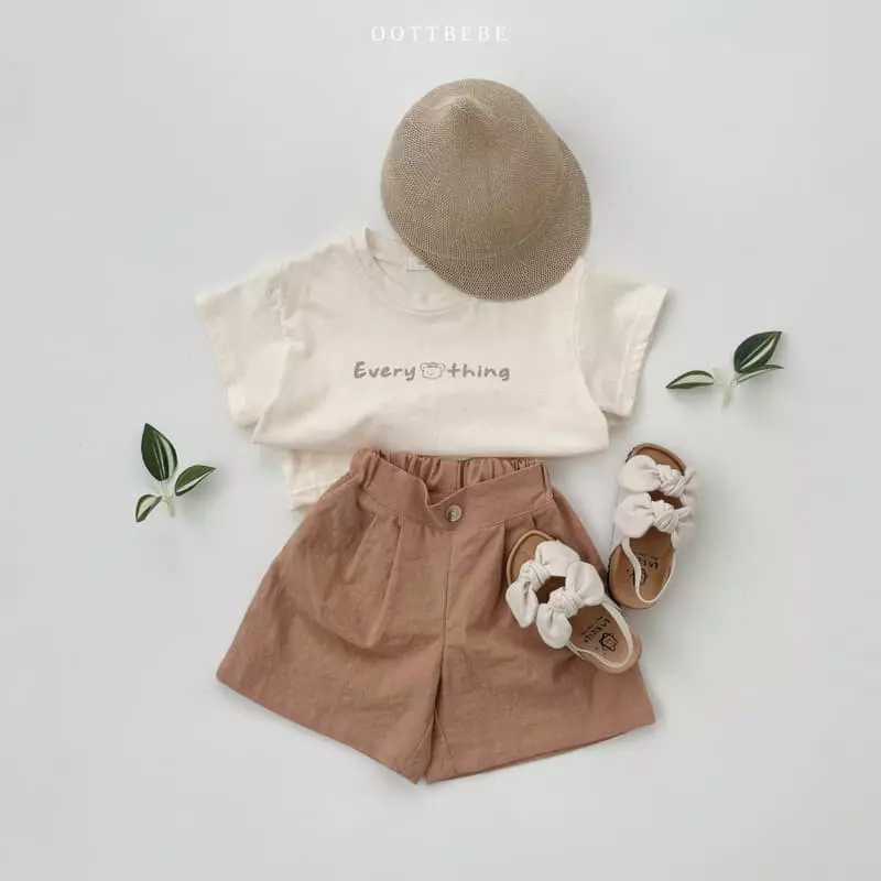 Oott Bebe - Korean Children Fashion - #littlefashionista - Burmuda Pants - 3
