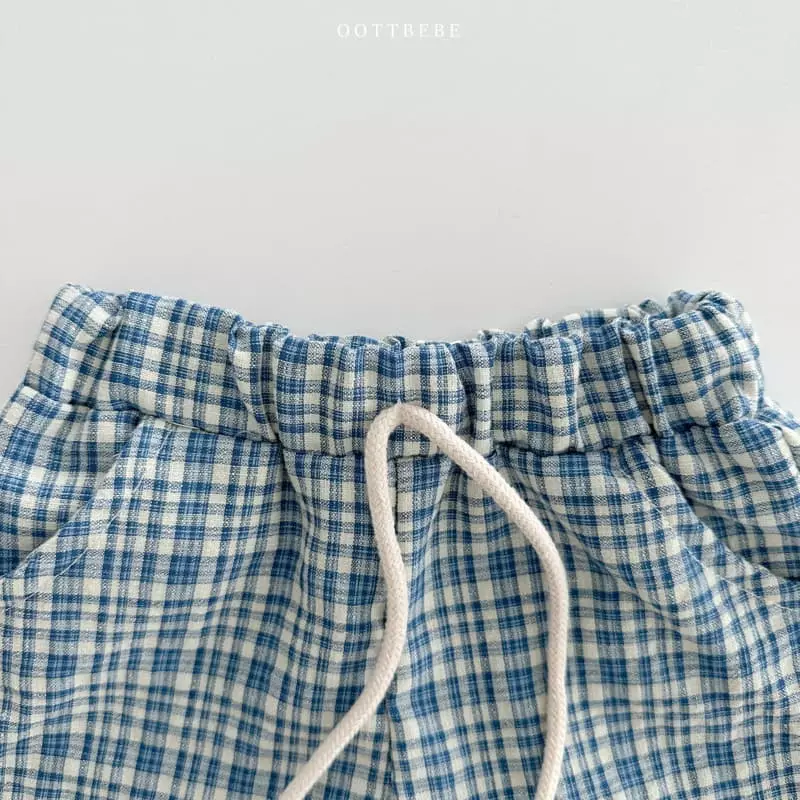 Oott Bebe - Korean Children Fashion - #magicofchildhood - Check Me Pants - 12
