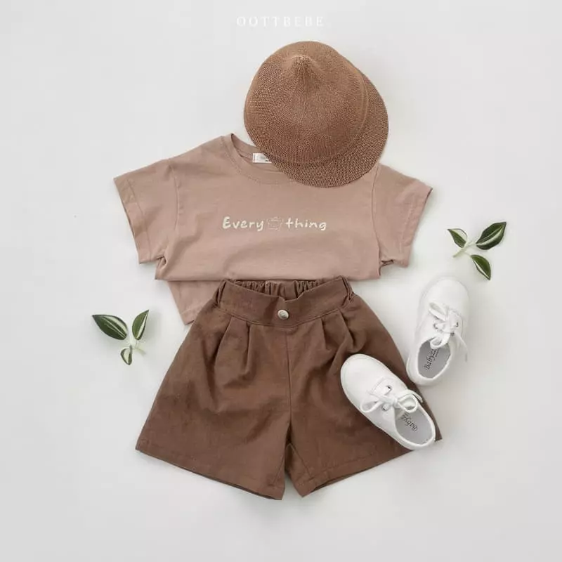 Oott Bebe - Korean Children Fashion - #littlefashionista - Burmuda Pants - 4
