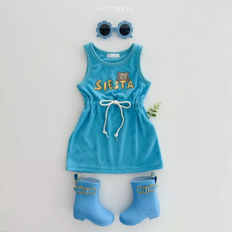 Oott Bebe - Korean Children Fashion - #littlefashionista - Siesta One-piece - 4