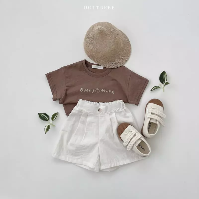 Oott Bebe - Korean Children Fashion - #minifashionista - Everthing Linen Tee - 9