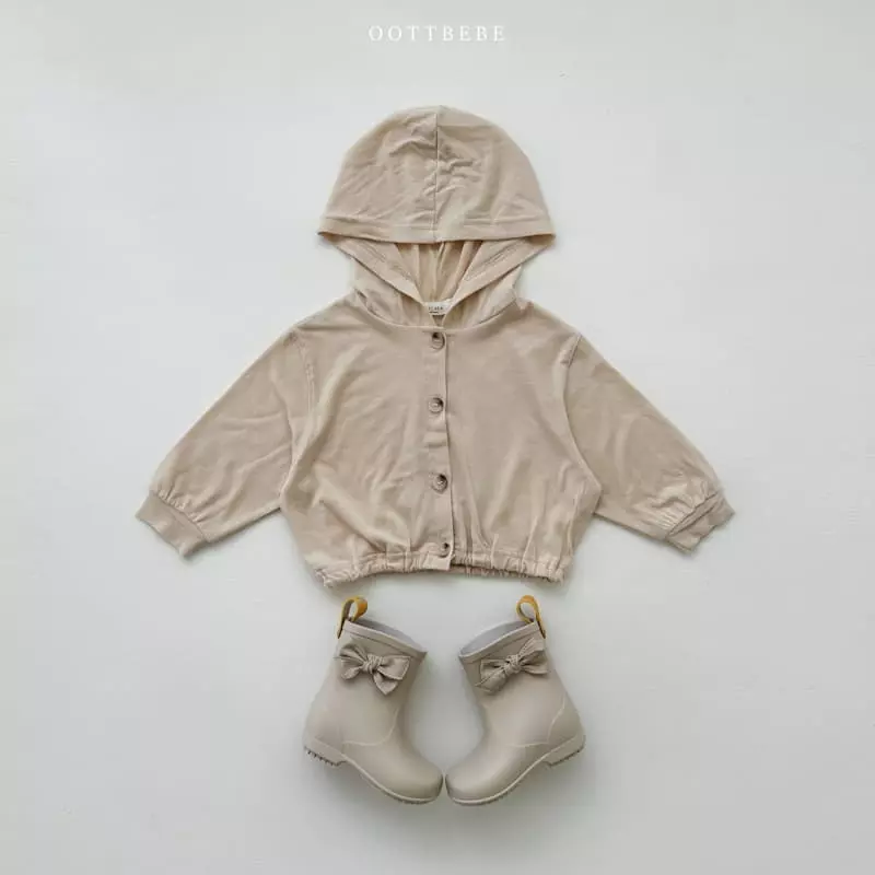 Oott Bebe - Korean Children Fashion - #magicofchildhood - Marlang Hoody Zip-up - 4