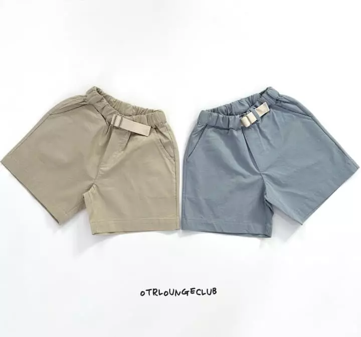 Otr - Korean Children Fashion - #kidsshorts - Plus Belt Pants