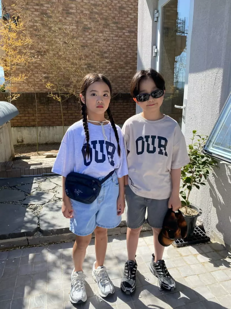 Our - Korean Children Fashion - #discoveringself - Plain Shorts - 3