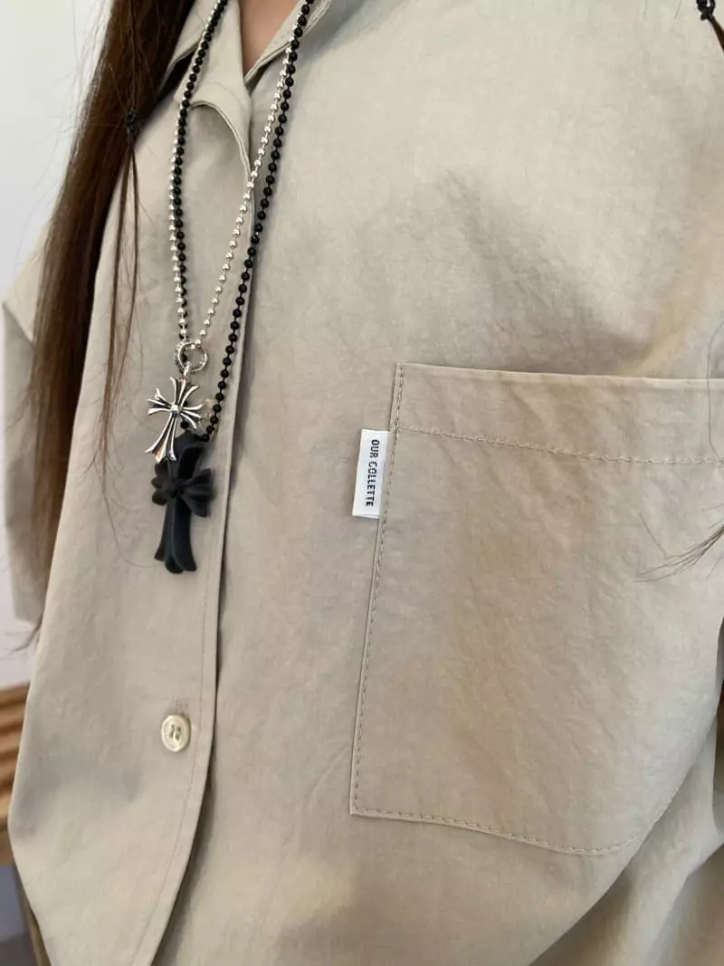 Our - Korean Children Fashion - #fashionkids - String Shirt - 4