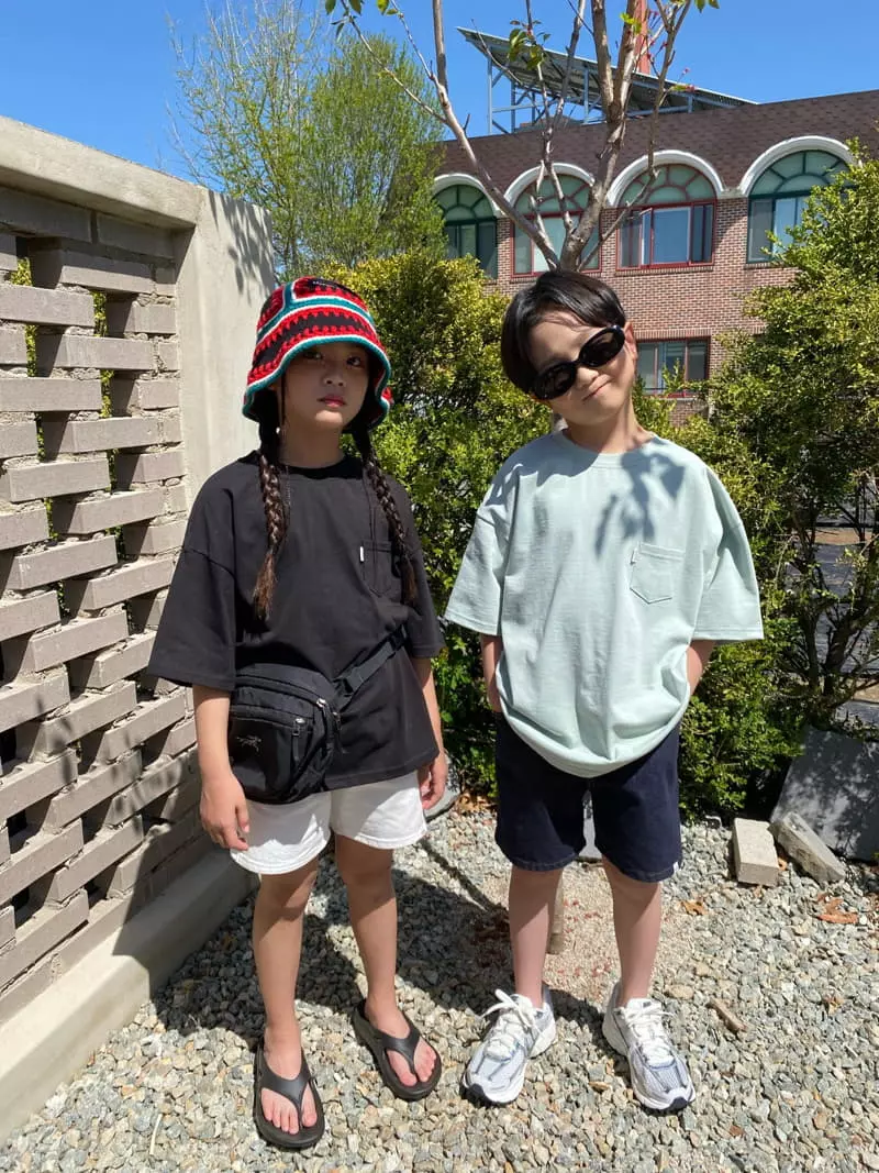 Our - Korean Children Fashion - #littlefashionista - Our Collect Pocket Tee - 7