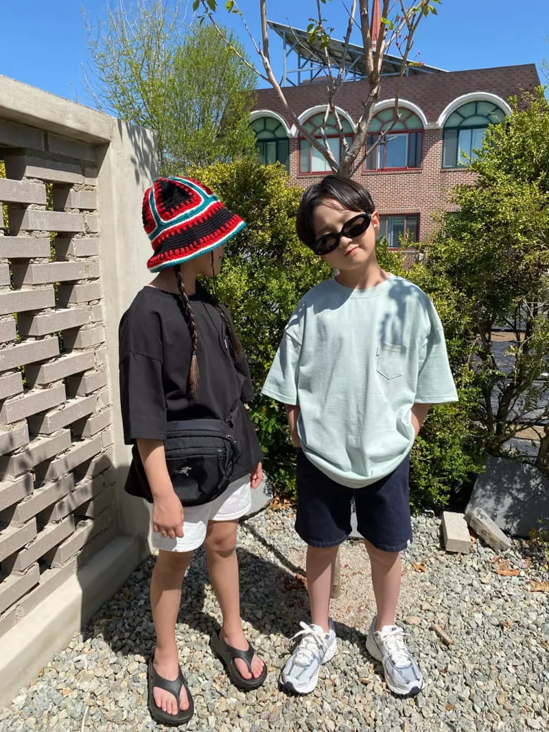 Our - Korean Children Fashion - #prettylittlegirls - Our Collect Pocket Tee - 10
