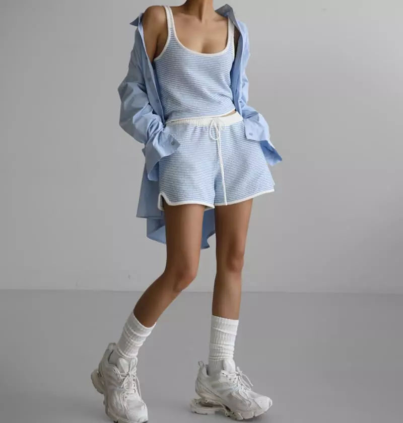 Paper Moon - Korean Women Fashion - #momslook - Classic Lounge Button Down Shirt 