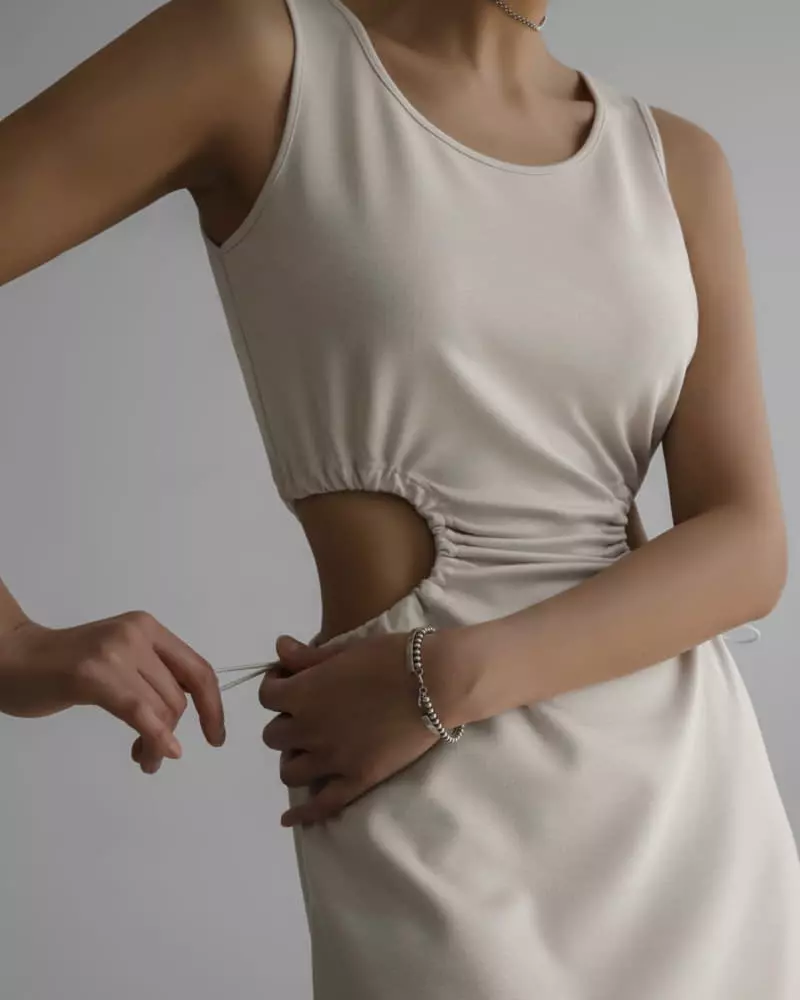 Paper Moon - Korean Women Fashion - #momslook - Cut Out Jersey Maxi Sleeveless One-piece - 6