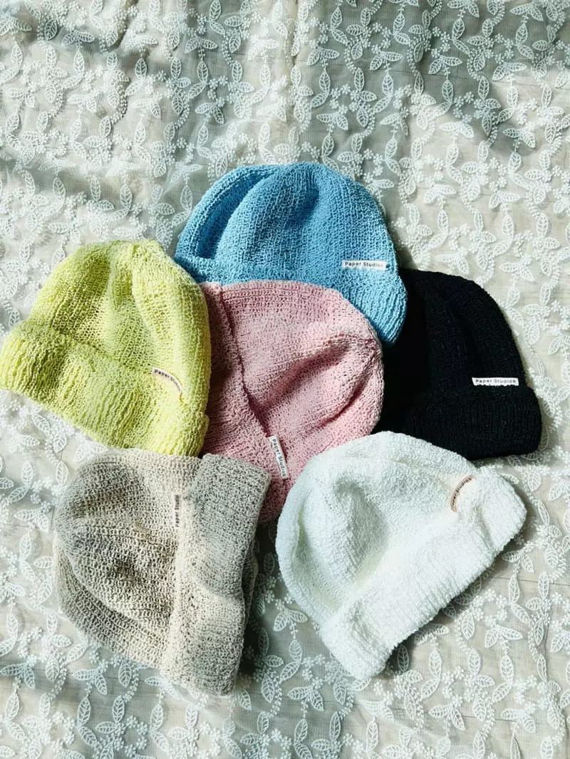 Paper Studios - Korean Children Fashion - #childrensboutique - Linen Beanie - 10