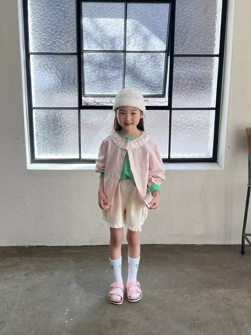 Paper Studios - Korean Children Fashion - #childrensboutique - Line Lace Cardigan - 3