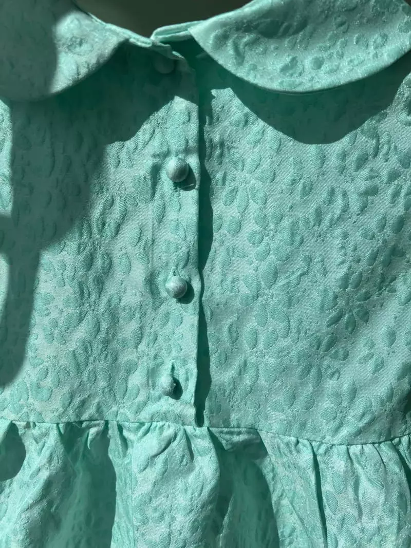 Paper Studios - Korean Children Fashion - #childrensboutique - Flower Jacquard One-piece - 9